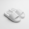 God's Plan Slides in white with cross design